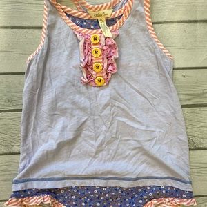 Girls Matilda Jane Tank Top Size 8